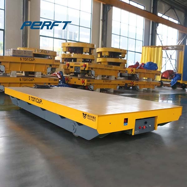 industrial transfer wagon with urethane wheels 90 tons